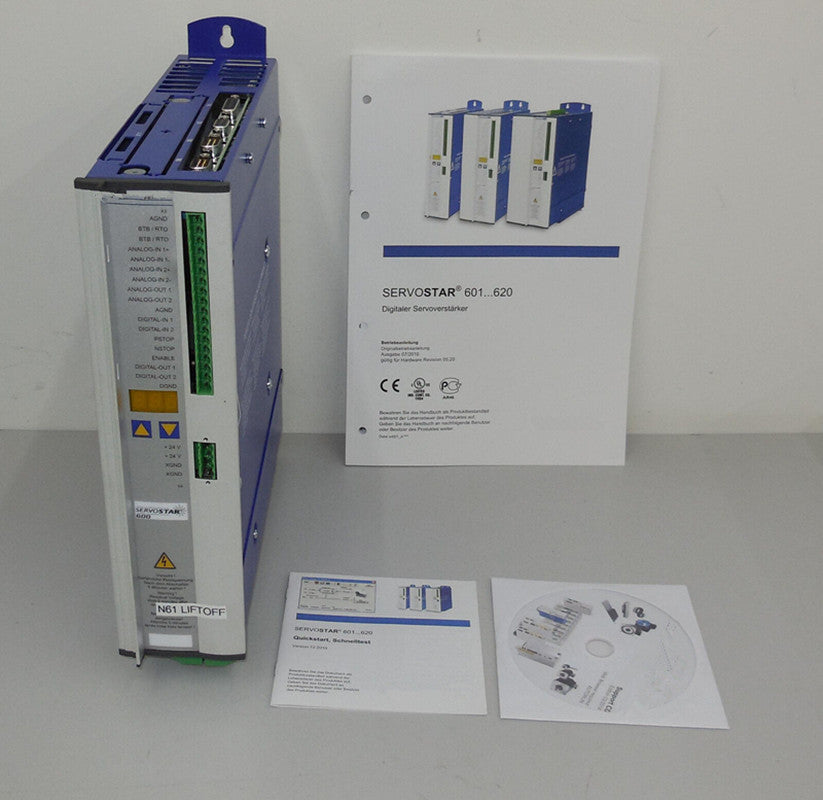 New Kollmorgen Servostar 601 S60100-SE Servo Drive